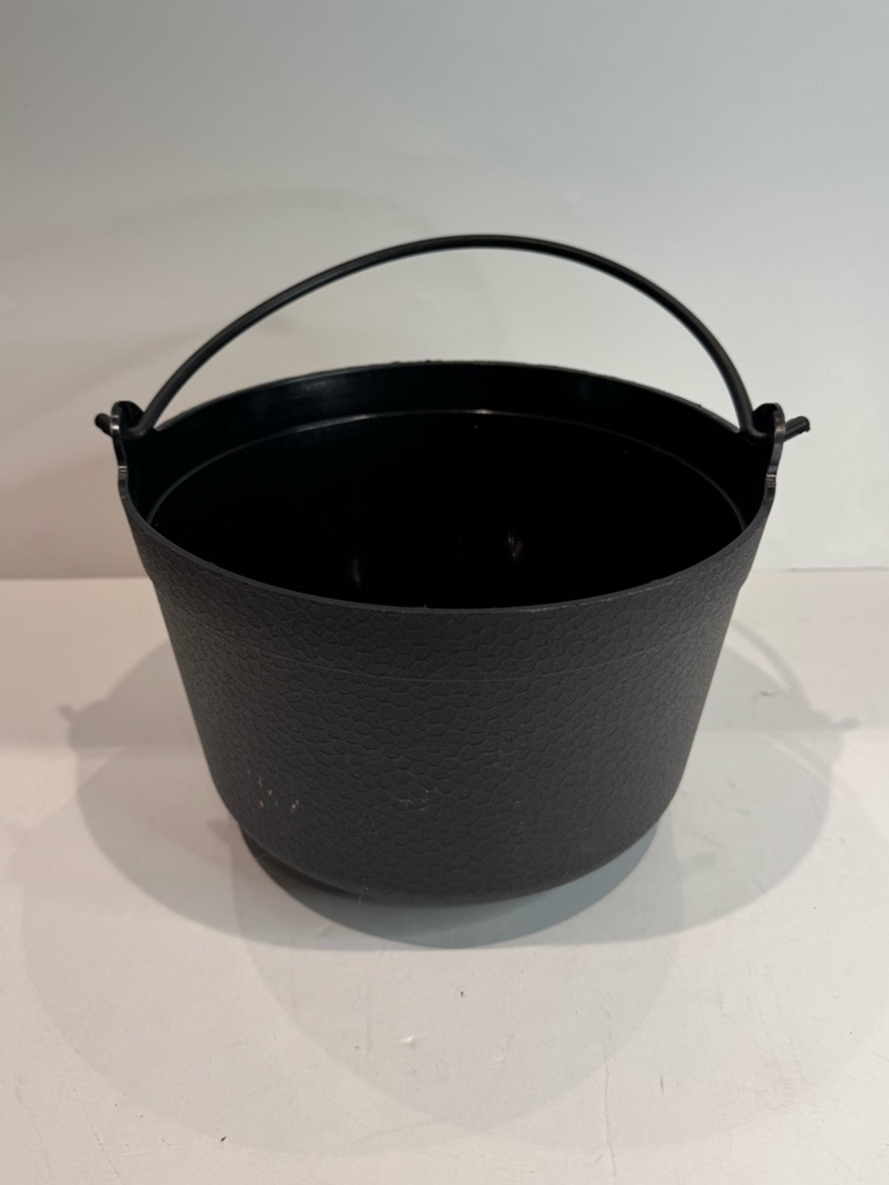 Vintage Empire Plastic Black Halloween Cauldron Pail